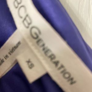 Dress BCBG short blue dress one shoulder